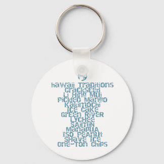 Porte-clés Traditions hawaiiennes Porte - clé de snacks locau