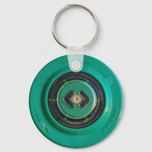 Porte-clés train porte ouverte bouton vert capteur accès entr