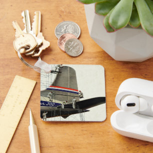 Porte-clés Transport vintage, maintenance des avions