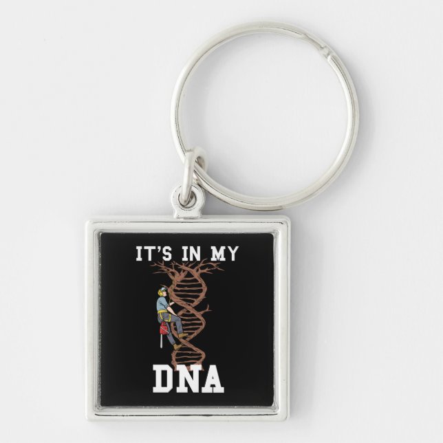 Porte-clés Travail du bois Hommes Lumberjack Cadeaux Arborist (Devant)