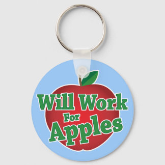 Porte-clés Travaillera pour les pommes