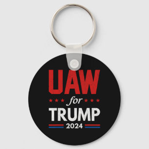 Porte-clés Travailleurs de l'automobile pour Trump Drapeau am