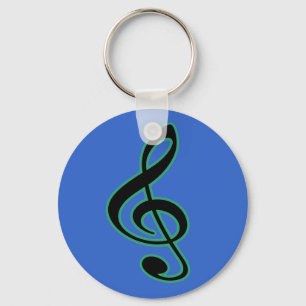 Porte-clés Treble Clef Keychain