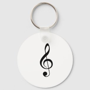 Porte-clés Treble Clef Keychain