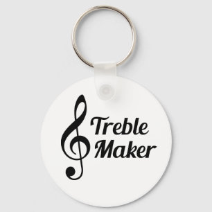 Porte-clés Treble Maker Musical Humour