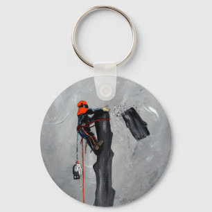 Porte-clés Tree Surgeon Arborist christmas present Birthday