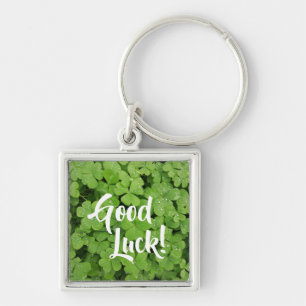 Porte-clés Trèfle porte-bonheur de la Saint-Patrick en porte-