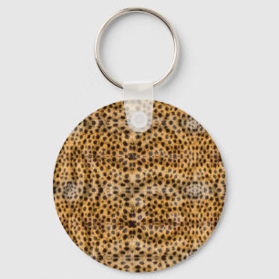 Porte-clés Trendy Exotic Cheetah Fur Pattern Animal Print