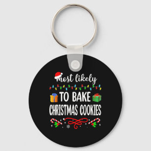 Porte-clés Très Probable De Faire Cuire Les Cookies De Noël F