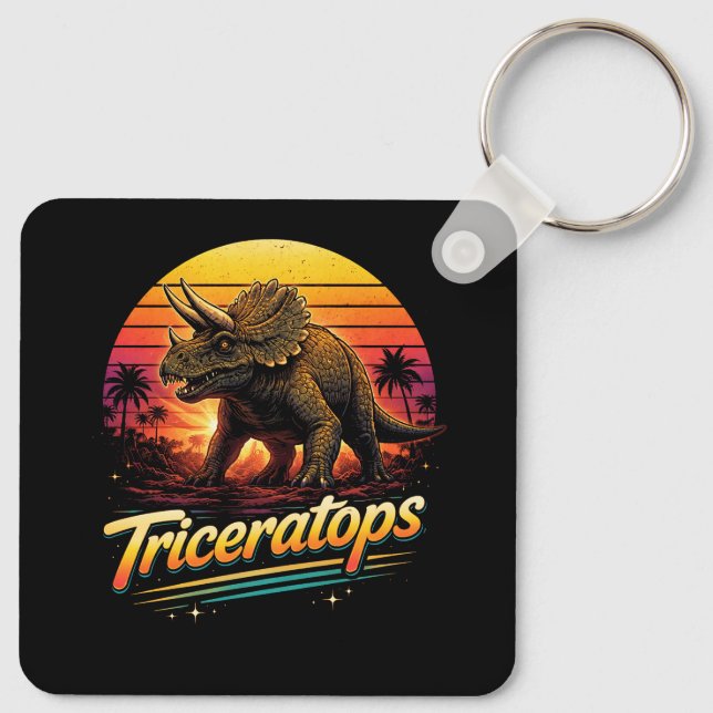 Porte-clés Triceratops (Dos)