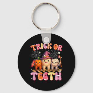 Porte-clés Tricoter Ou Dents Crew Dental Halloween Costumes F