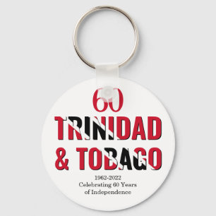 Porte-clés TRINIDAD 60e anniversaire de l'indépendance