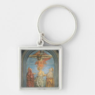 Porte-clés Trinité sainte avec St Jerome (fresque)