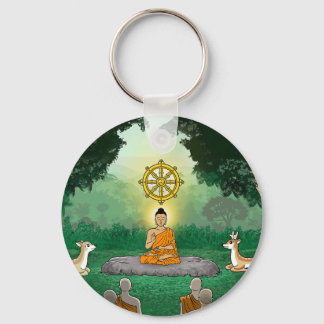 Porte-clés Triple Gems : Bouddha, Dharma, Porte - clé Sangha