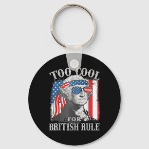 Porte-clés Trop Cool pour la domination britannique Washingto