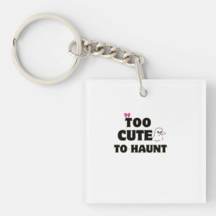 Porte-clés Trop Mignon Pour Hanter Esthétique de Fantôme de