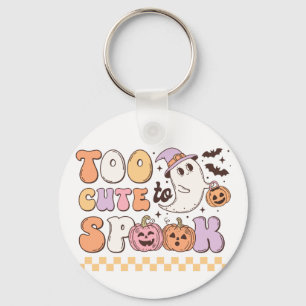 Porte-clés Trop mignon pour parler Halloween