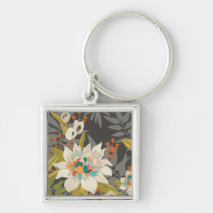 Porte-clés Tropical Twilight Flowers