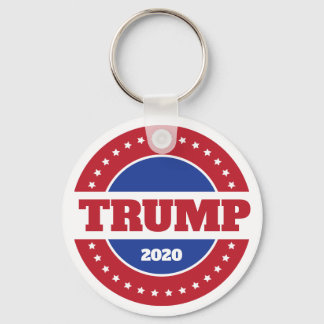 Porte-clés Trump 2020 rouge blanc et bleu