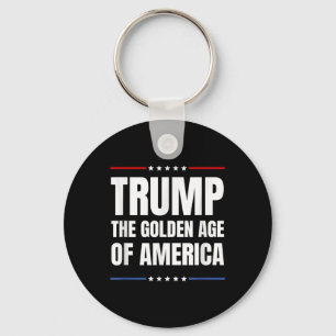 Porte-clés Trump 2024, L'Âge D'Or Du Patriotique Américain