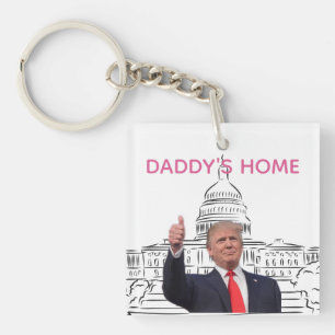 Porte-clés Trump 2024 Reprendre l'Amérique à la maison de pap