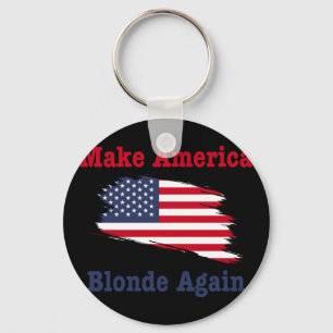 Porte-clés Trump 2025 : l'Amérique à nouveau blonde