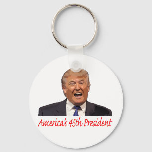 Porte-clés Trump, 45e président des États-Unis