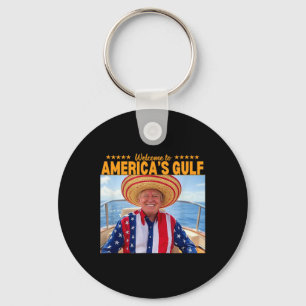 Porte-clés Trump Amérique du Golfe Mexique président Trump So