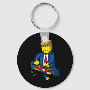 Porte-clés Trump Construit Un Mur T Chemise