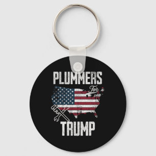 Porte-clés Trump Election Fun 45 47 Drapeau américain