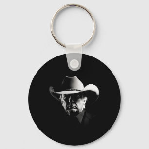 Porte-clés Trump Head Cowboy Usa 2024 Vote Election Us Maga