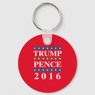 Porte-clés Trump Pence 2016 - Pour L'Amérique — -
