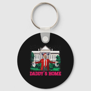 Porte-clés Trump Pink 2024 Take America Ck Daddy's Home Chris