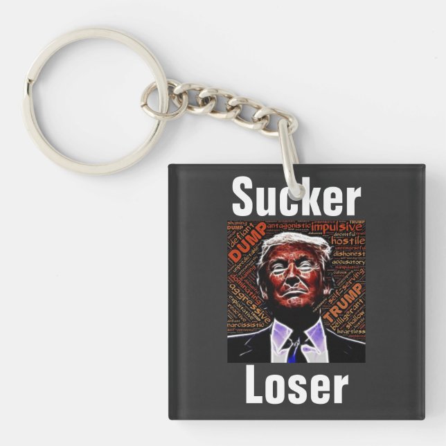 Porte-clés Trump Sucker/Porte - clé perdant (Devant)