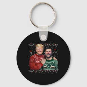 Porte-clés Trump Vance Brothers Funky ignoble Noël Noël Noël 