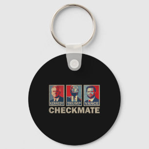 Porte-clés Trump Vance Kennedy Checkmate 2024 Election Republ