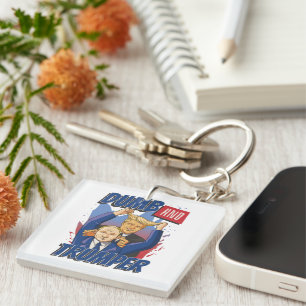 Porte-clés Trumper et tromper