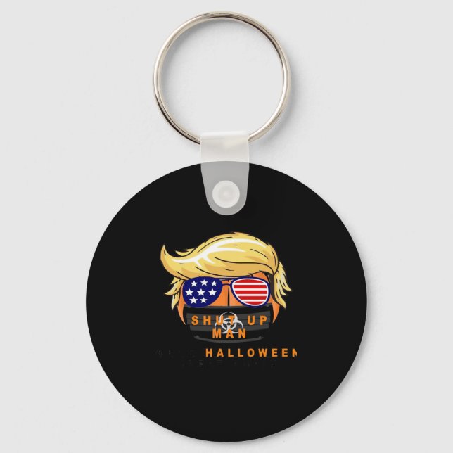 Porte-clés Trumpkin rendre l'Halloween grand à nouveau cadeau (Recto)