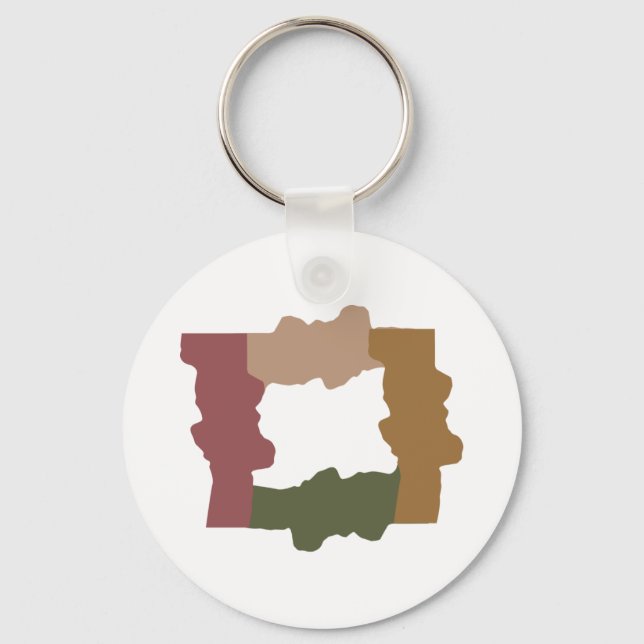 Porte-clés TRUNK ARBRE SEC par Masanser Pixelat (Recto)