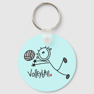 Porte-clés Tshirts et cadeaux de volley-ball de base-ball