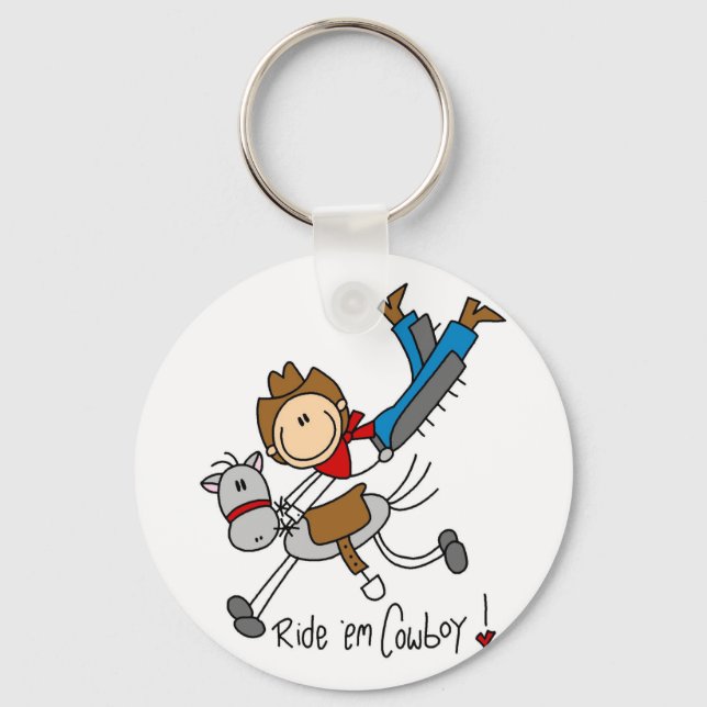 Porte-clés Tshirts et cadeaux pour la figure Cowboy (Recto)