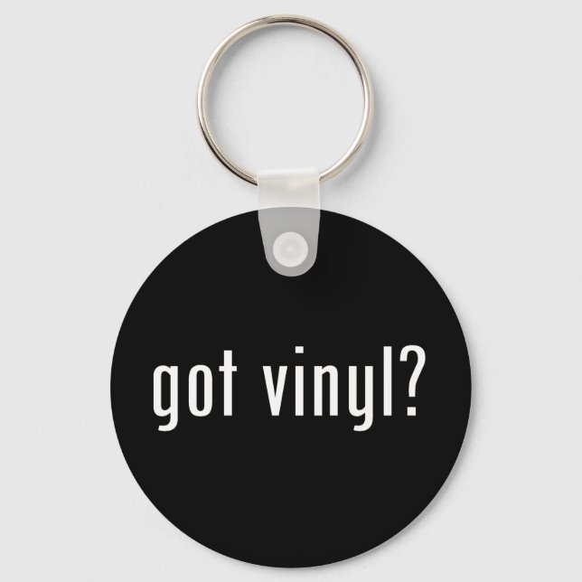 Porte-clés Tu as du vinyle ? (Recto)