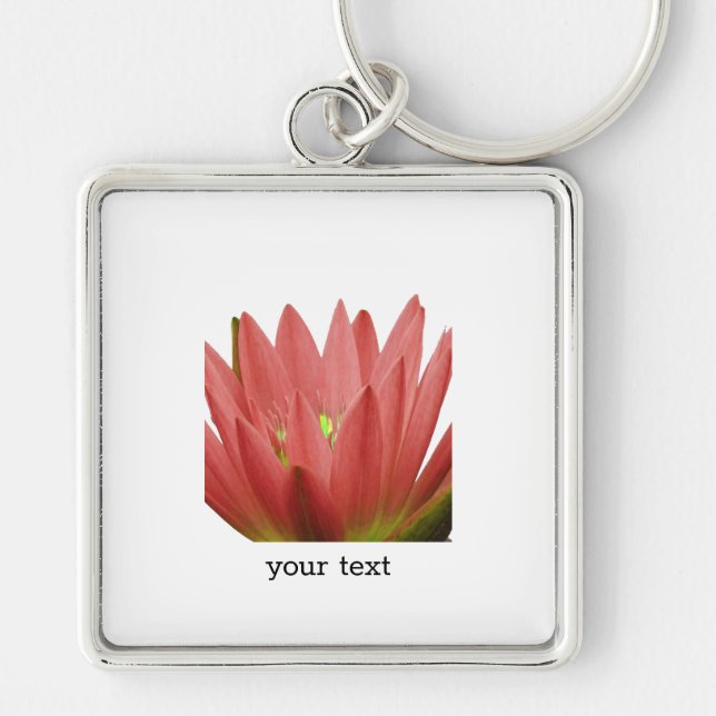 Porte-clés Tulipe rose (Devant)