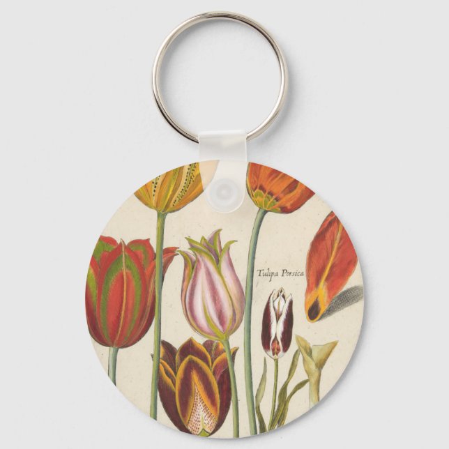 Porte-clés Tulipes (Recto)