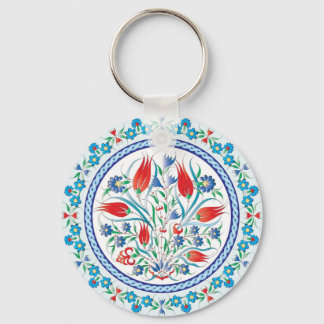 Porte-clés Tulipes rouges mariage turc design