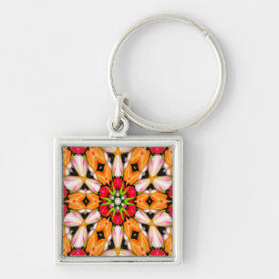 Porte-clés Tulips Bouquet Motif