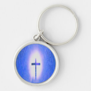 Porte-clés Tunnel Croix Lumière Christian Love Jesus