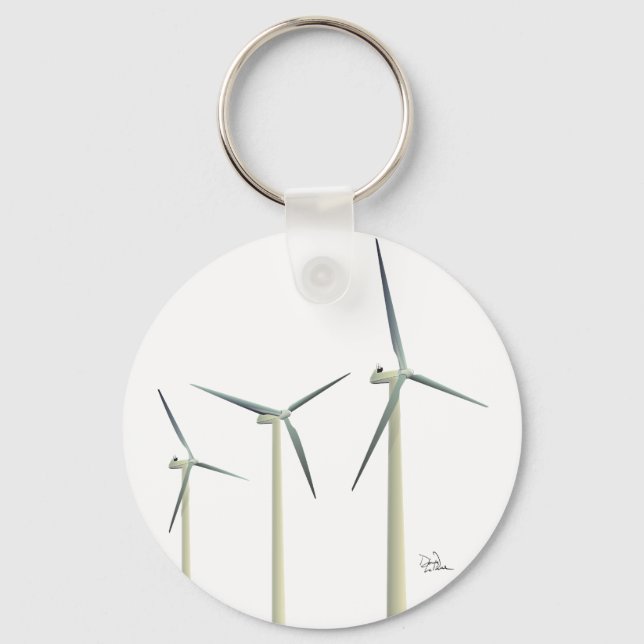 Porte-clés Turbine éolienne (Recto)