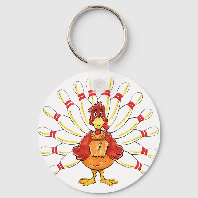 Porte-clés Turkey Bowler (Recto)