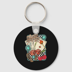 Porte-clés Turquoise Rétro Western Cowboy Cowgirl Far West